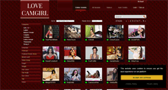 Desktop Screenshot of lovecamgirl.com