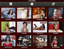 Tablet Screenshot of lovecamgirl.com